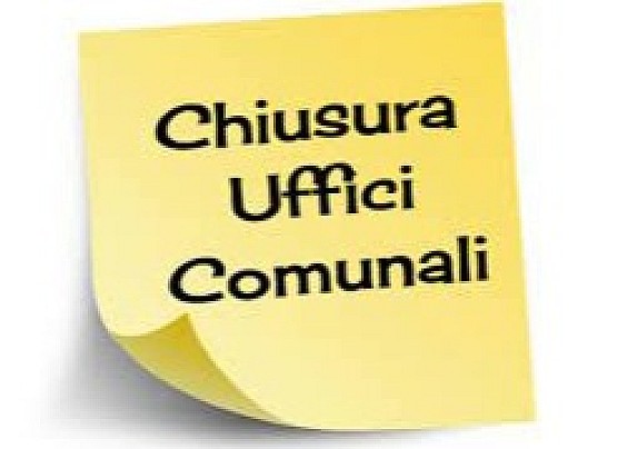 AVVISO CHIUSURA UFFICI FRAZ. GIRONICO PER SANTO PATRONO