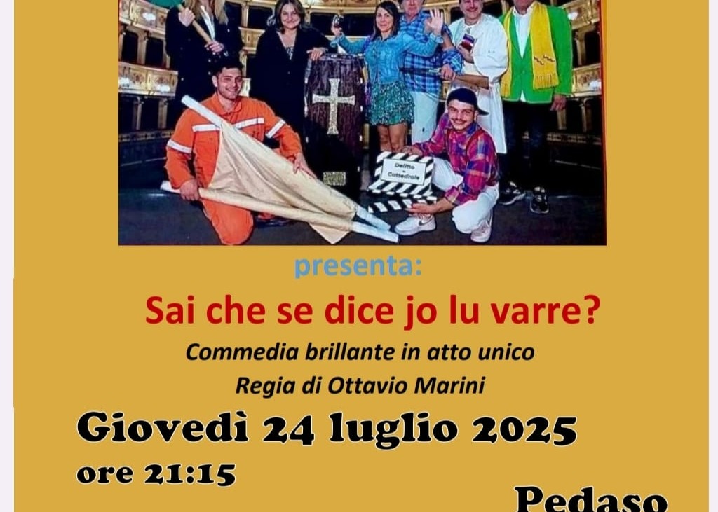🎭  𝑻𝒆𝒂𝒕𝒓𝒐 𝒔𝒐𝒕𝒕𝒐 𝒍𝒆 𝑺𝒕𝒆𝒍𝒍𝒆✨: "𝐒𝐚𝐢 𝐜𝐡𝐞 𝐬𝐞 𝐝𝐢𝐜𝐞 𝐣𝐨 𝐥𝐮 𝐯𝐚𝐫𝐫𝐞?" 🎭