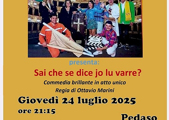 🎭  𝑻𝒆𝒂𝒕𝒓𝒐 𝒔𝒐𝒕𝒕𝒐 𝒍𝒆 𝑺𝒕𝒆𝒍𝒍𝒆✨: "𝐒𝐚𝐢 𝐜𝐡𝐞 𝐬𝐞 𝐝𝐢𝐜𝐞 𝐣𝐨 𝐥𝐮 𝐯𝐚𝐫𝐫𝐞?" 🎭