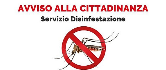 Disinfestazione Antizanzare a Loreto. 30 - 31 Luglio dalle ore 23:30