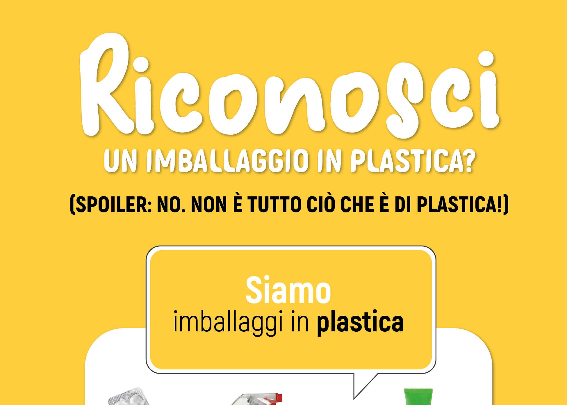 Riconosci un imballaggio in plastica?