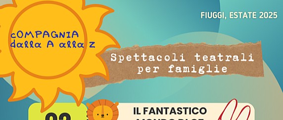 Spettacoli Teatrali per Famiglie - a cura della Compagnia dalla A alla Z