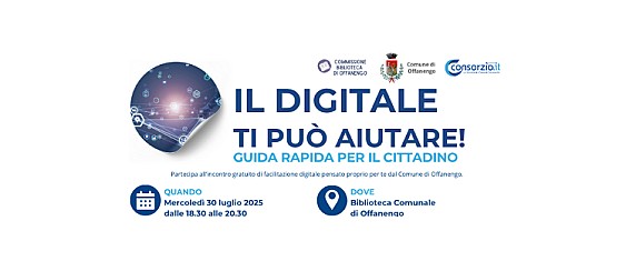 Il digitale ti può aiutare!
