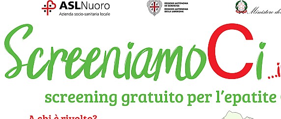 SCREENIAMOCI … IN TOUR! LA NUOVA CAMPAGNA DI SCREENING DI PROSSIMITA’ DELLA ASL DI NUORO – PREVENZIONE DELL’EPATITE C