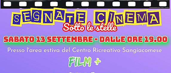 "Cinema sotto le stelle"