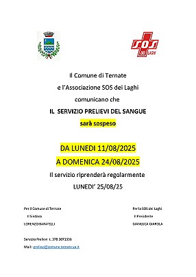 chiusura prelievi
