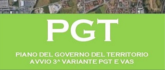 Avviso  pubblico Valutazione Ambientale Strategica (VAS) nel procedimento per la redazione della Variante al Vigente Piano di Governo del Territorio ed atti connessi - Avvio della  fase di consultazione