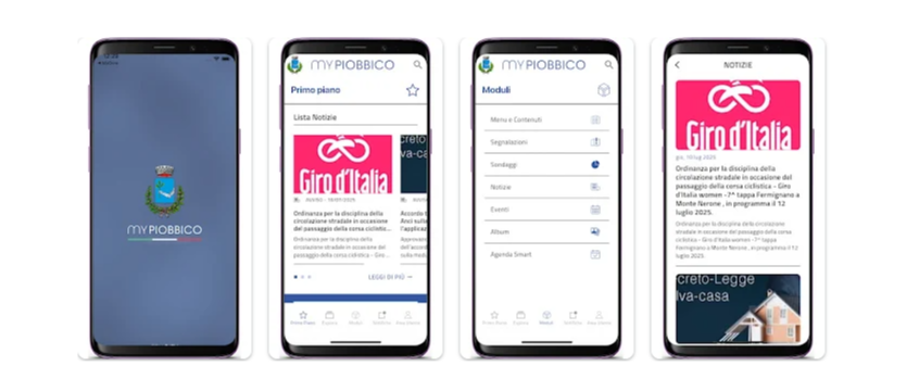 Pubblicata la nuova App ufficiale del Comune di Piobbico
