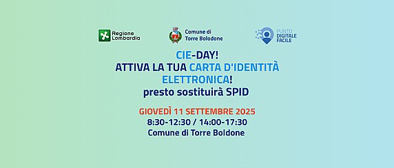 CIE-DAY! Attiva la tua carta d'identità elettronica!