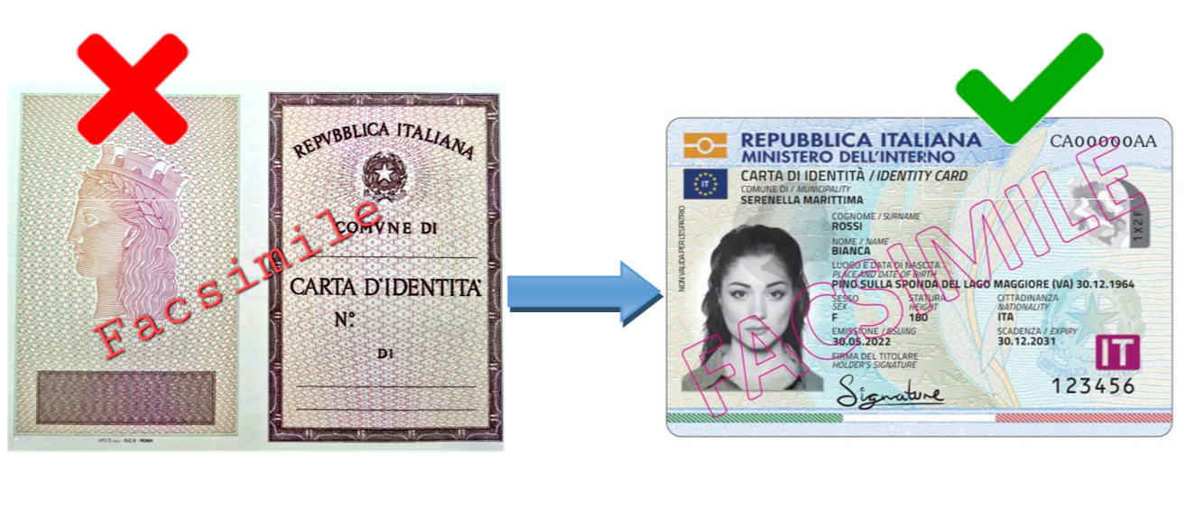 3 agosto 2026: cessa la validità per l'espatrio delle carte d'identità in formato cartaceo