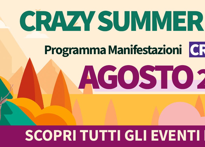 Programma manifestazioni mese di Agosto 2025