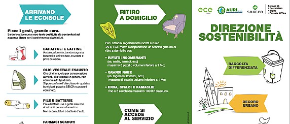 Inizia il recupero Porta a Porta dei rifiuti