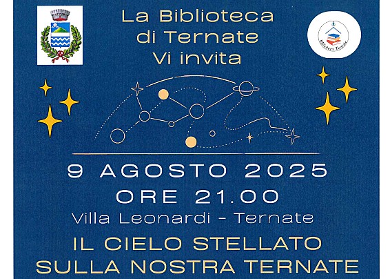 Il cielo stellato sulla nostra Ternate