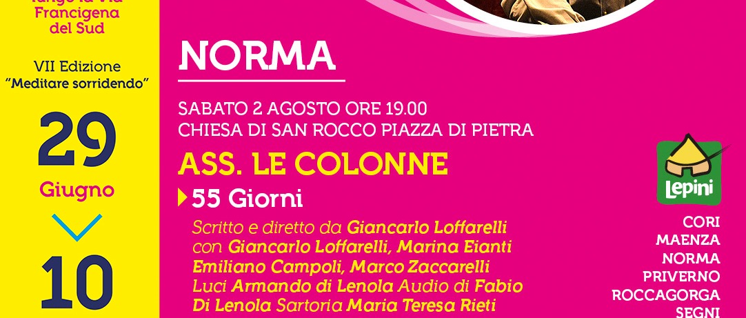[NORMA ESTATE 2025] Rappresentazione teatrale "55 giorni"