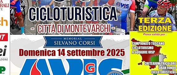 Terza edizione "Cicloturistica Città di Montevarchi"