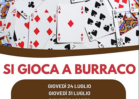 Si gioca a burraco (31 Luglio 2025)