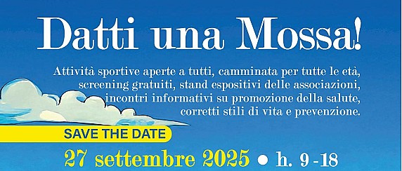 Attenzione, attenzione, Save the Date: 27 settembre 2025 dalle ore 9.00 alle ore 18.00 Parco della Resistenza - San Lazzaro di Savena