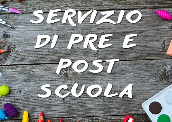 SERVIZIO PRE-POST SCUOLA ANNO SCOLASTICO 2025/2026