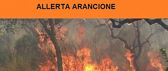 Bollettino di pericolo di incendio “alto” per Mercoledì 6 Agosto 2025