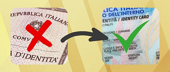 Avviso importante per i cittadini in possesso di carta d'identità cartacea
