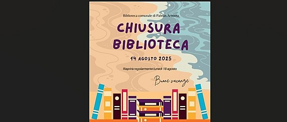 Avviso chiusura biblioteca comunale