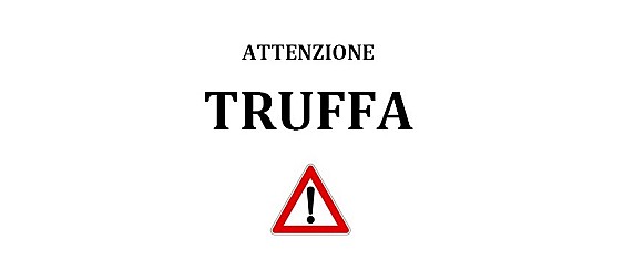 Segnalazione tentativo di truffa