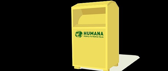 HUMANA CONTENITORI RACCOLTA VESTITI USATI