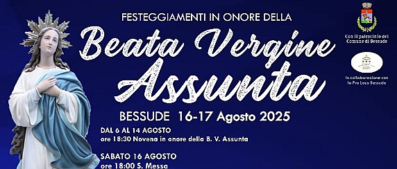 Festeggiamenti in onore della Beata Vergine Assunta 2025