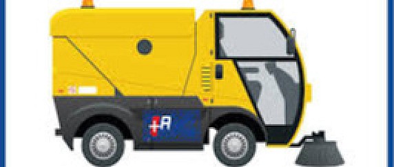 Avviso di Pulizia strade con spazzatrice