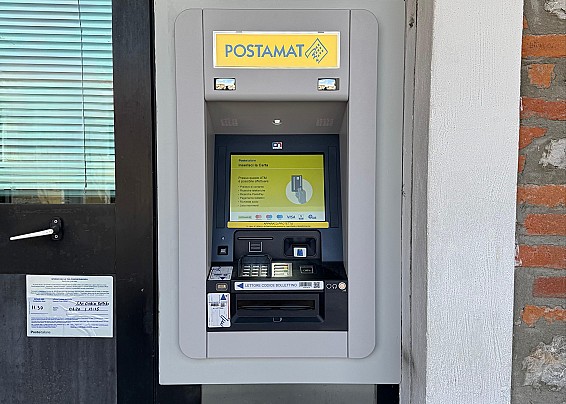 Installato un nuovo ATM Postamat presso l'Ufficio Postale di Castelsaraceno
