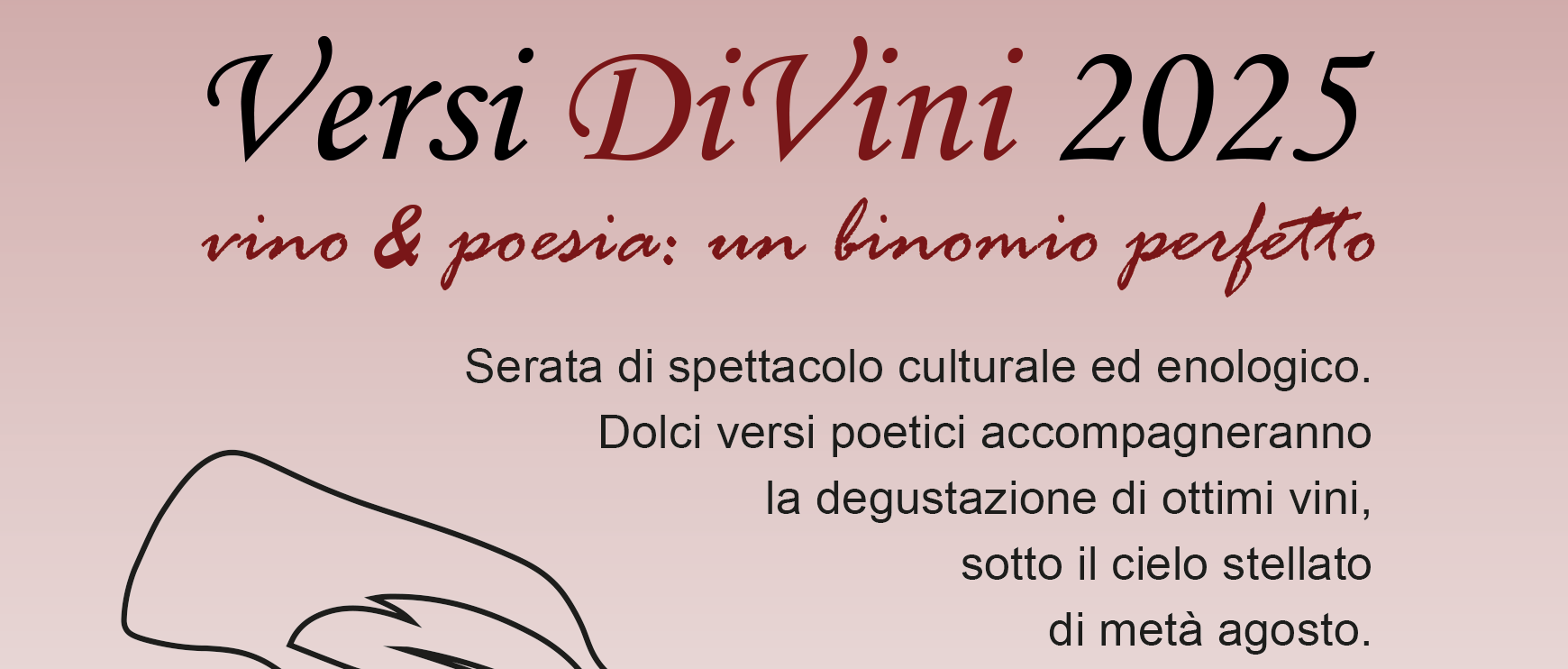 Versi DiVini 2025 - Poesia & Vino sotto le stelle