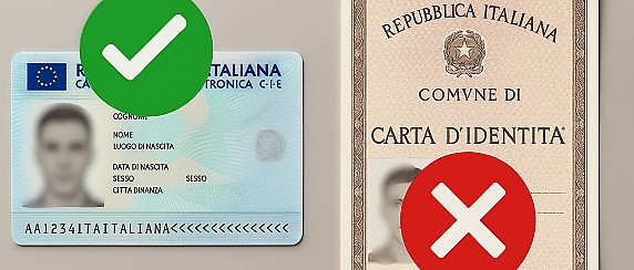 Cessazione validità carta d’identità cartacea al 3 agosto 2026, ai fini dell'espatrio