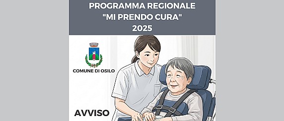 RAS: Programma "Mi prendo cura"