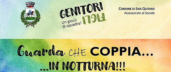 Guarda che coppia... in notturna!