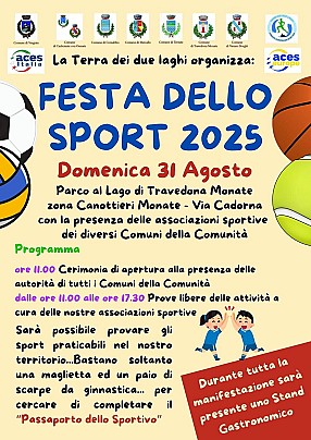 Festa dello sport
