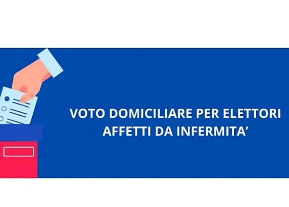 VOTO DOMICILIARE PER ELETTORI AFFETTI DA INFERMITA'