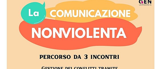 Comunicazione non Violenta - ciclo di 3 incontri