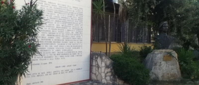 Cerimonia di commemorazione del Col. Carmine Calò M.O.V.M.