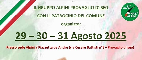 Festa degli Alpini di Provaglio