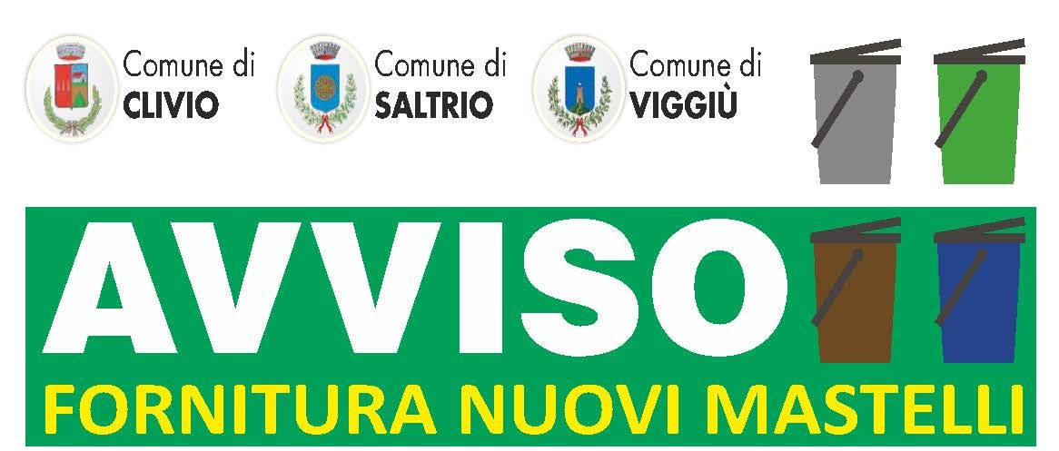 Seconda fornitura di nuovi mastelli per la raccolta differenziata Clivio ♻️ℹ️