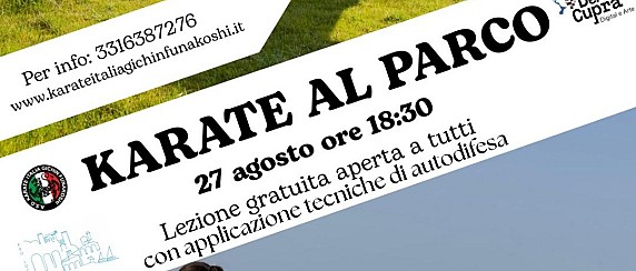 Karate al Parco