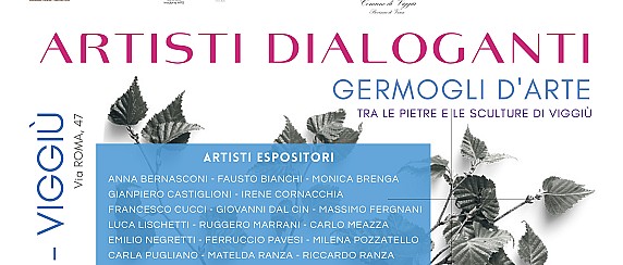 Artisti Dialoganti in Villa Borromeo con la manifestazione Germogli d'arte