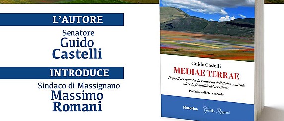 Massignano. Guido Castelli presenta "Mediae Terrae"