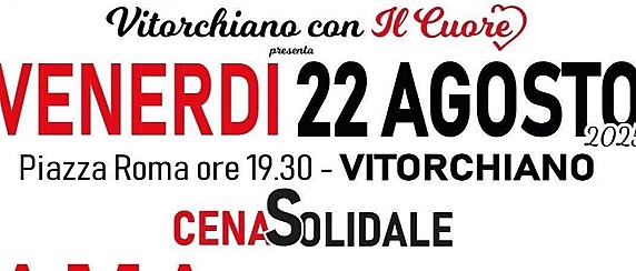 Cena solidale 2025