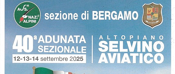 40^ Adunata degli Alpini della sezione di Bergamo