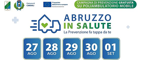 ABRUZZO IN SALUTE - La Prevenzione fa tappa da te