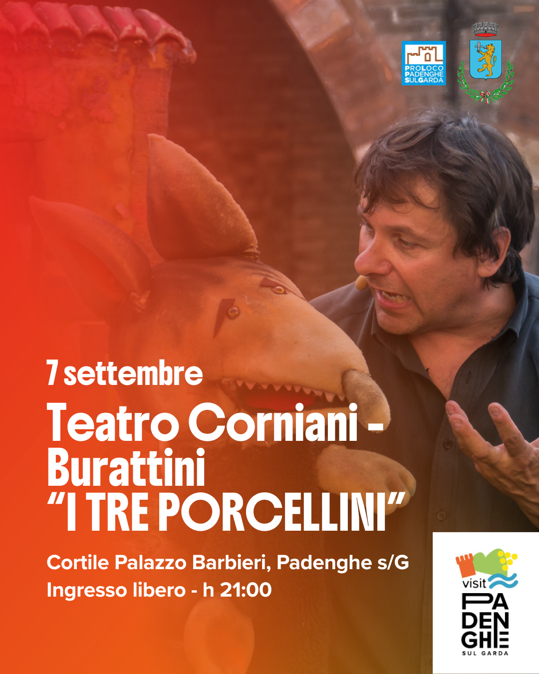 TRE PORCELLINI 07 09 SOCIAL