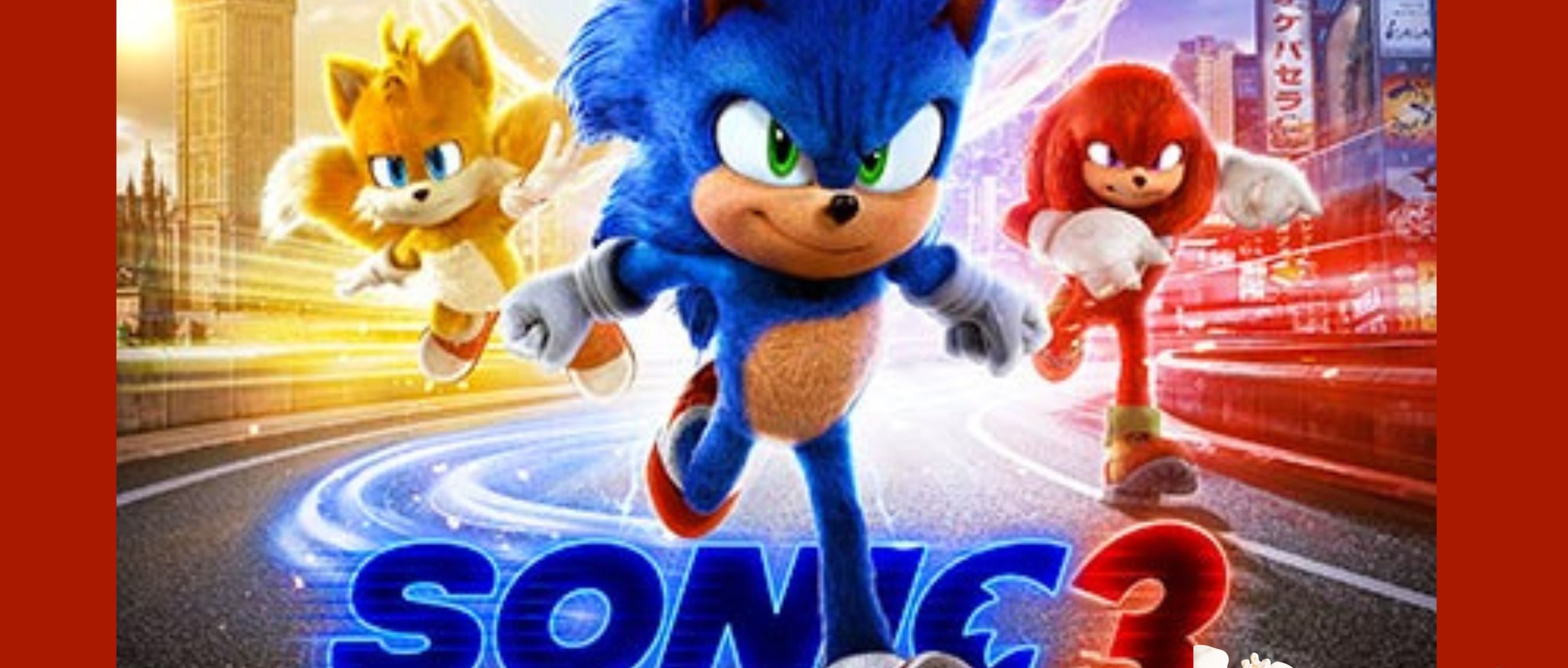 Cinema all'Arena - domenica 7 settembre -  ore 21.00:  cinema estivo all'Arena Spettacoli di Via al Ponte con  "Sonic3"