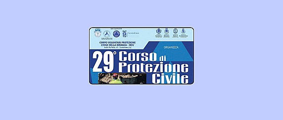 29esimo Corso di Protezione Civile