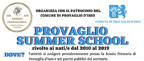 Provaglio Summer School